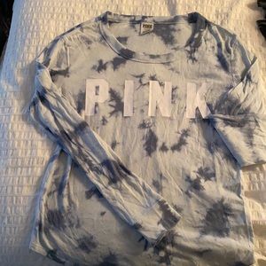 PINK tie dye long sleeve
